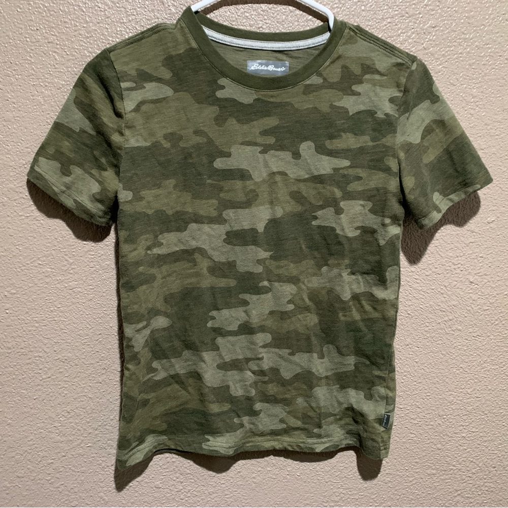 camouflage tee